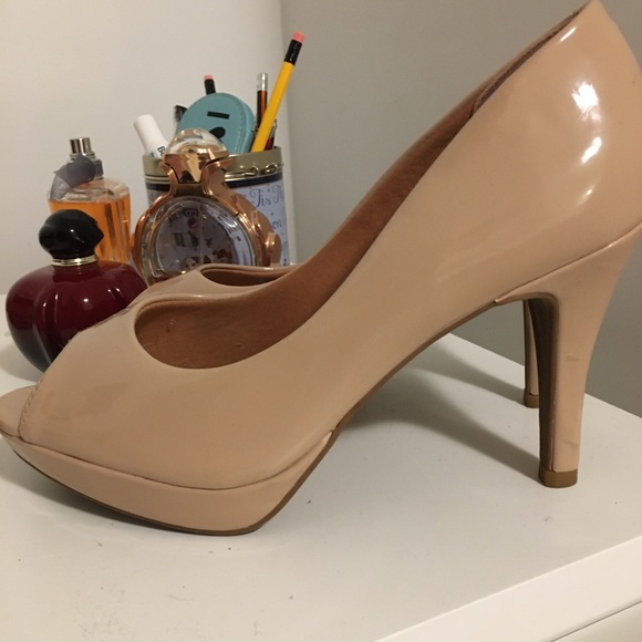 Vizzano Nude Peep Toe - Picture 4 of 7